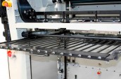 Non-stop device to sheet delivery (optional)
