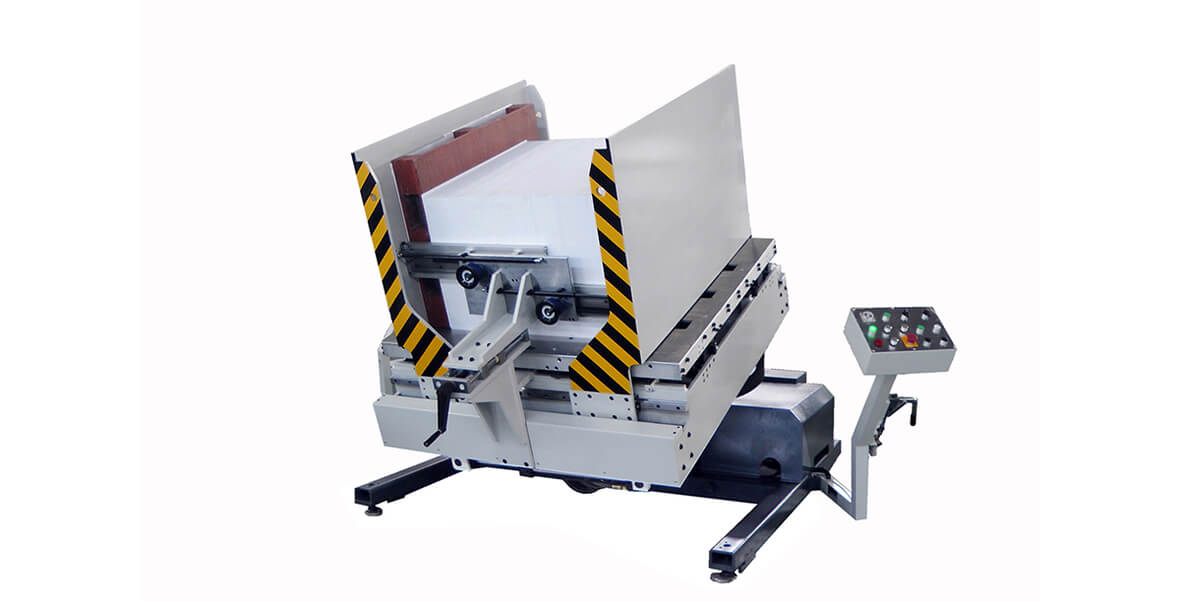 Paper pile turning machine Uanchor